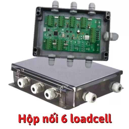 hop noi 6 loadcell - Cân Điện Tử Hoàng Gia
