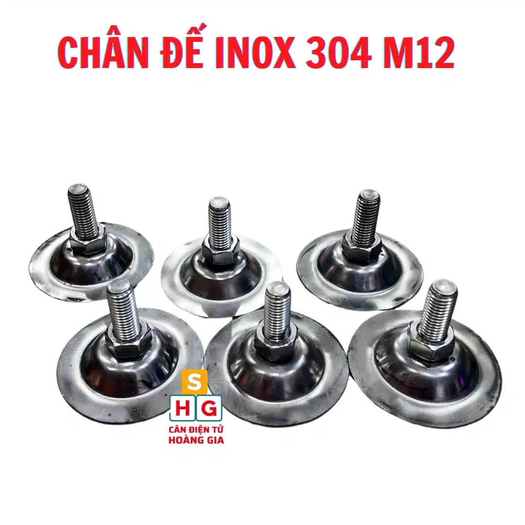 chân đế inox 304 chan de inox 304 jpg - Cân điện tử Hoàng Gia | Uy tín 10+ năm, Uy Tín, Giá Tốt